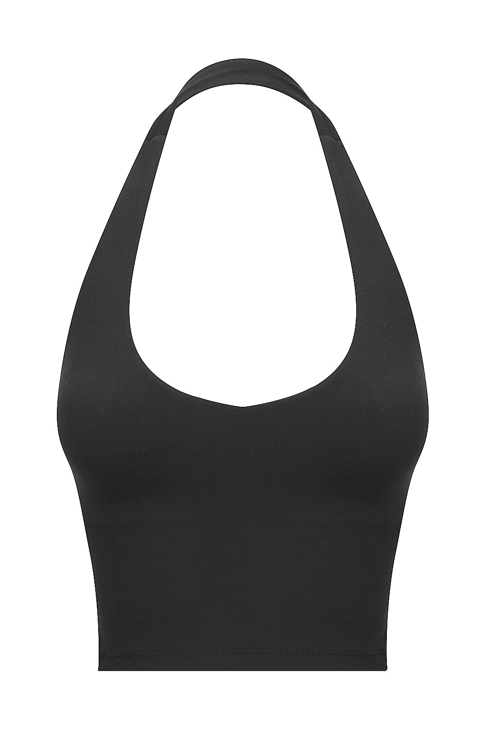 PEARL HALTER - BLACK