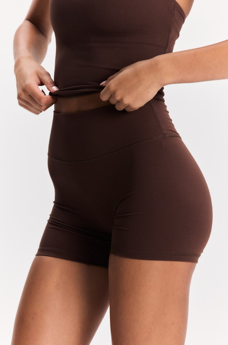 VERA SHORTS - CHOCOLATE