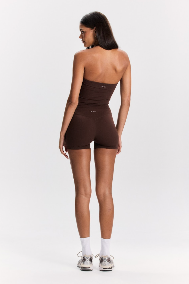 VERA SHORTS - CHOCOLATE