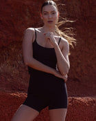 IVY SINGLET - BLACK