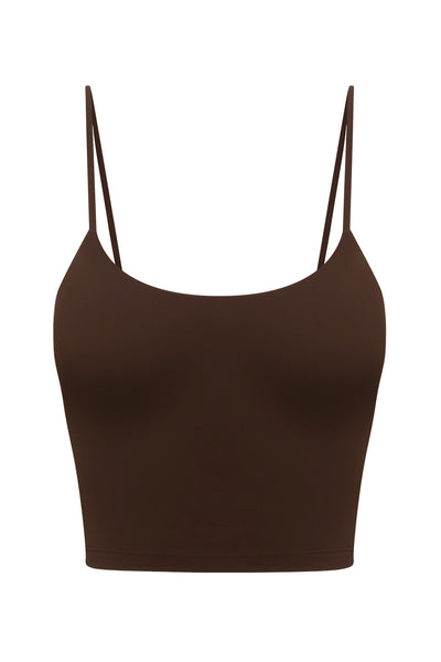 IVY SINGLET - CHOCOLATE