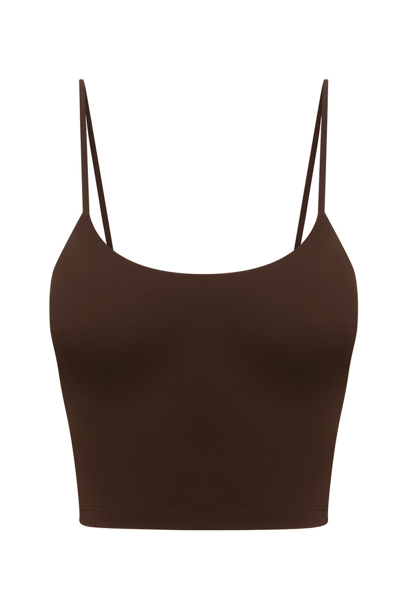 IVY SINGLET - CHOCOLATE