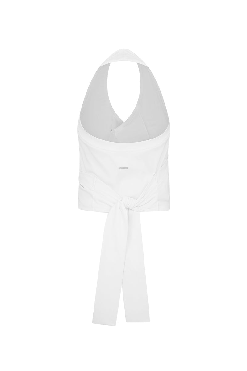 AGNES WRAP WHITE