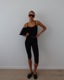IVY SINGLET - BLACK