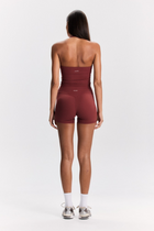 VERA SHORTS - (EXTRA HIGH WAIST) - PINOT