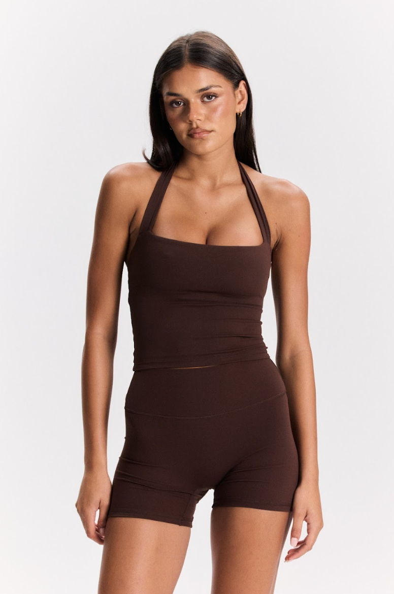 VERA SHORTS - CHOCOLATE